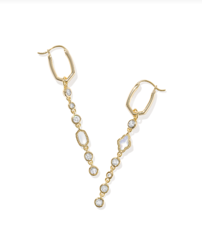 KENDRA SCOTT Mini Elisa Abbie Huggie Earrings