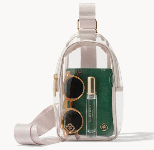 KENDRA SCOTT Clear Sling Bag