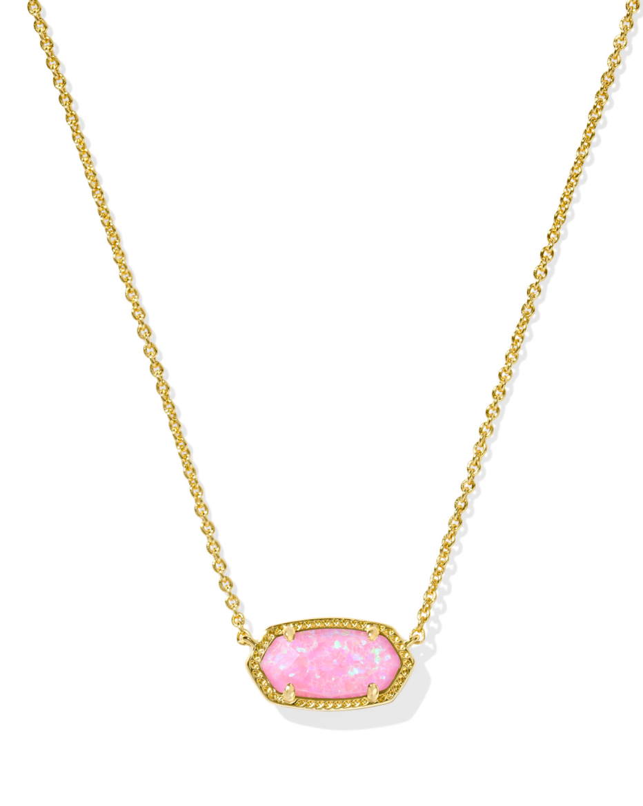 KENDRA SCOTT Elisa Gold Short Pendant Necklace
