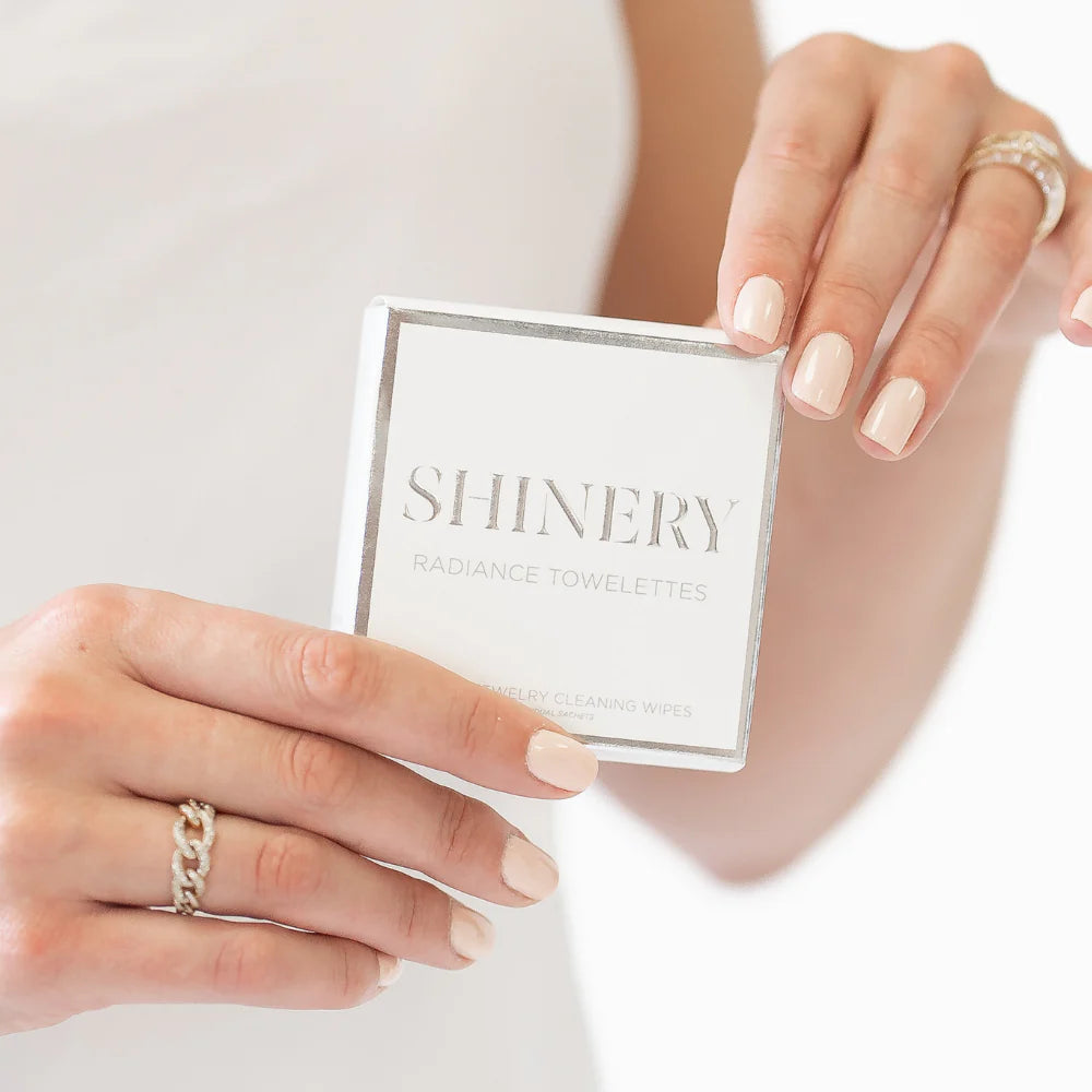 SHINERY Radiance Towelettes Jewelry Cleaner Wipes