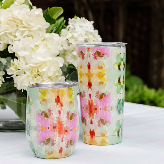 LAURA PARK Giverny Wine Tumbler