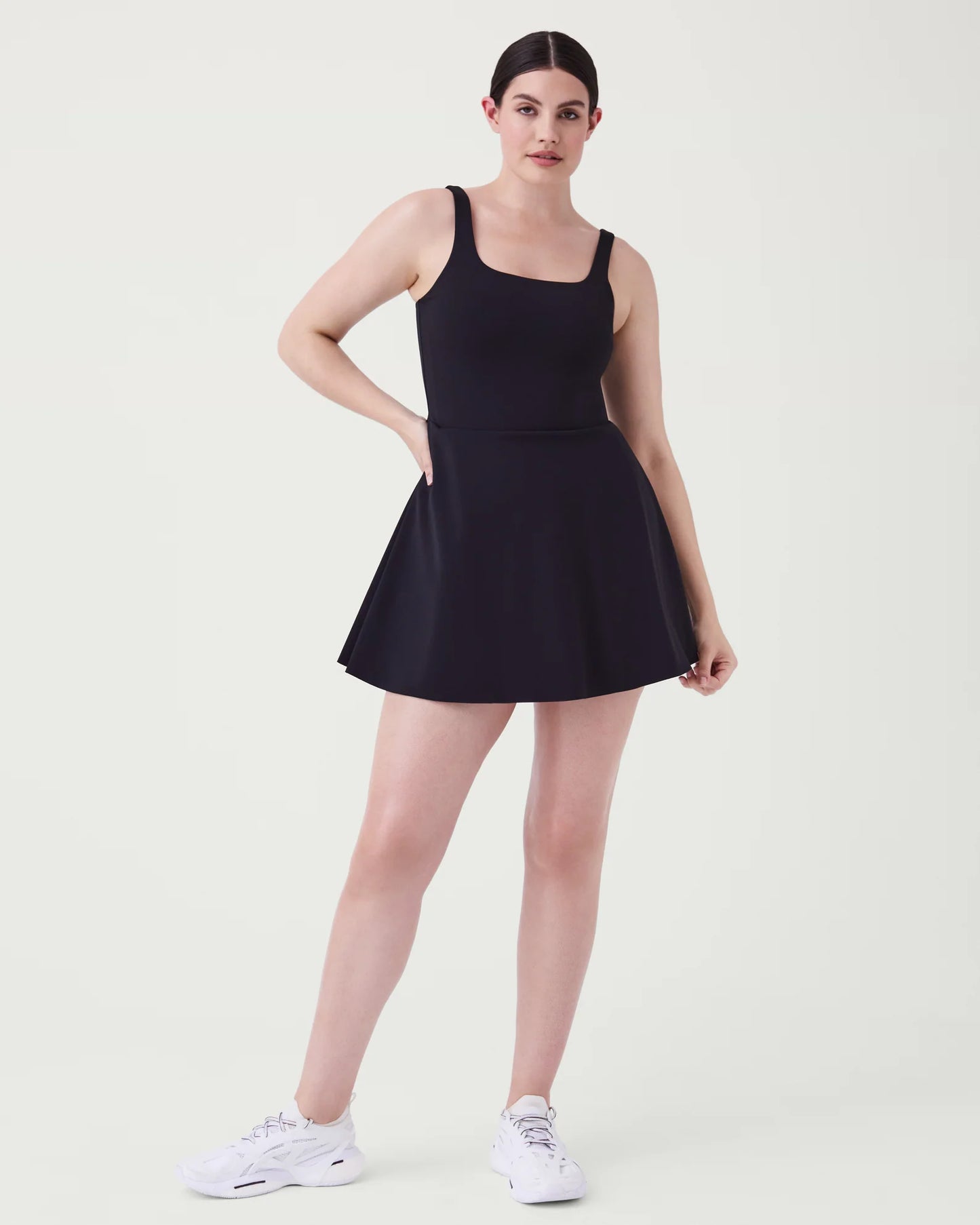 SPANX The Get Moving Easy Access Square Neck Dress