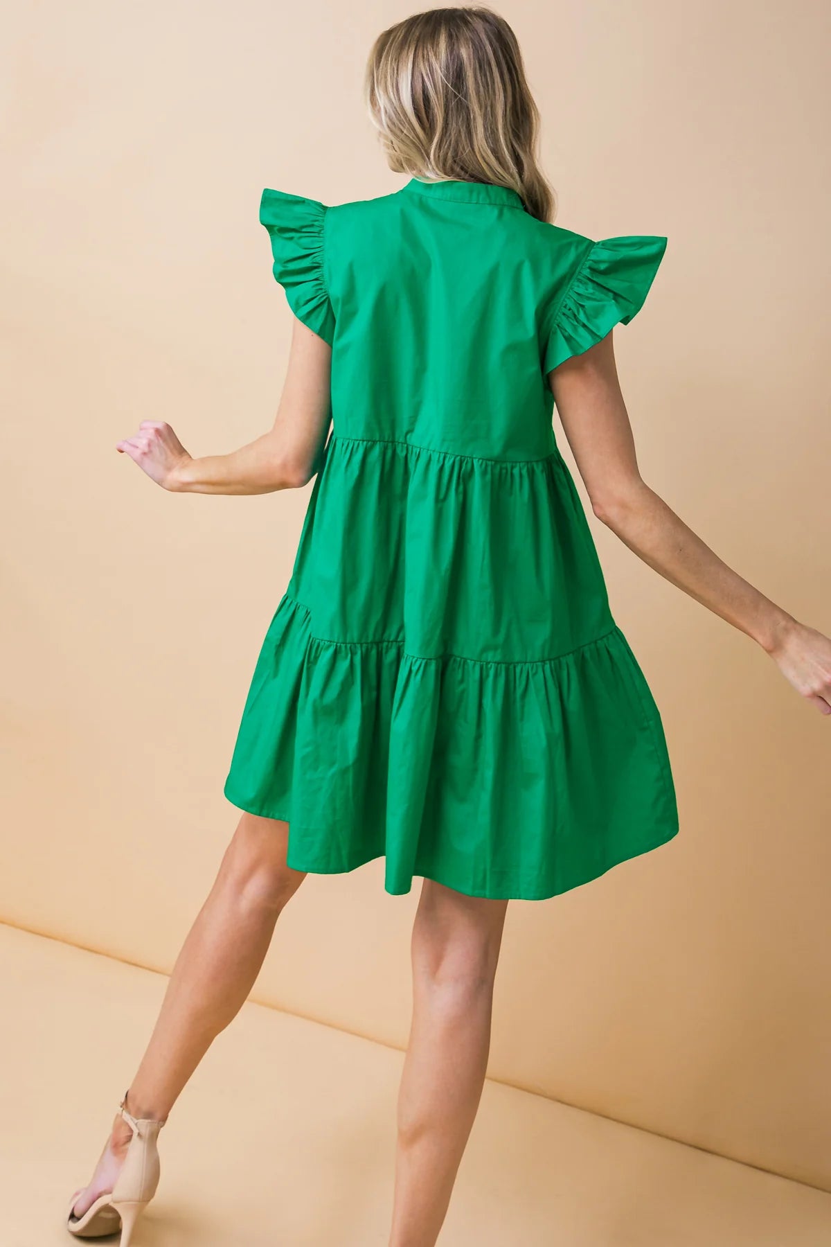 INTO THE NIGHT VESTIDO MINI DE POPELINA
