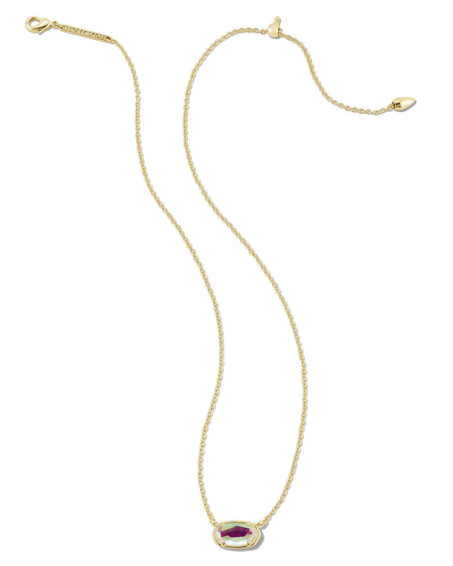 KENDRA SCOTT Collar con colgante corto Grayson dorado 