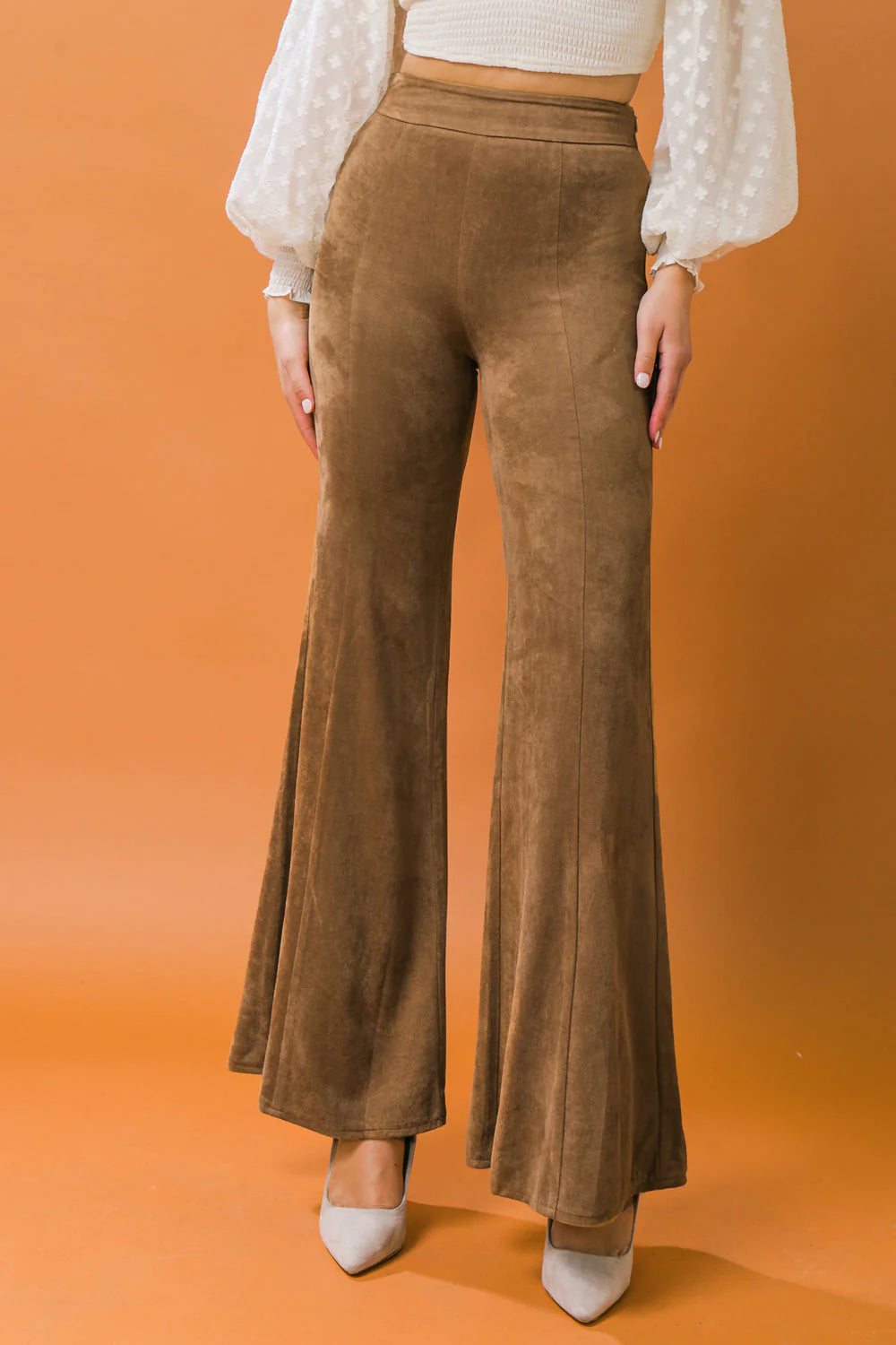 UNTIL I FOUND YOU SUEDE PANTS
