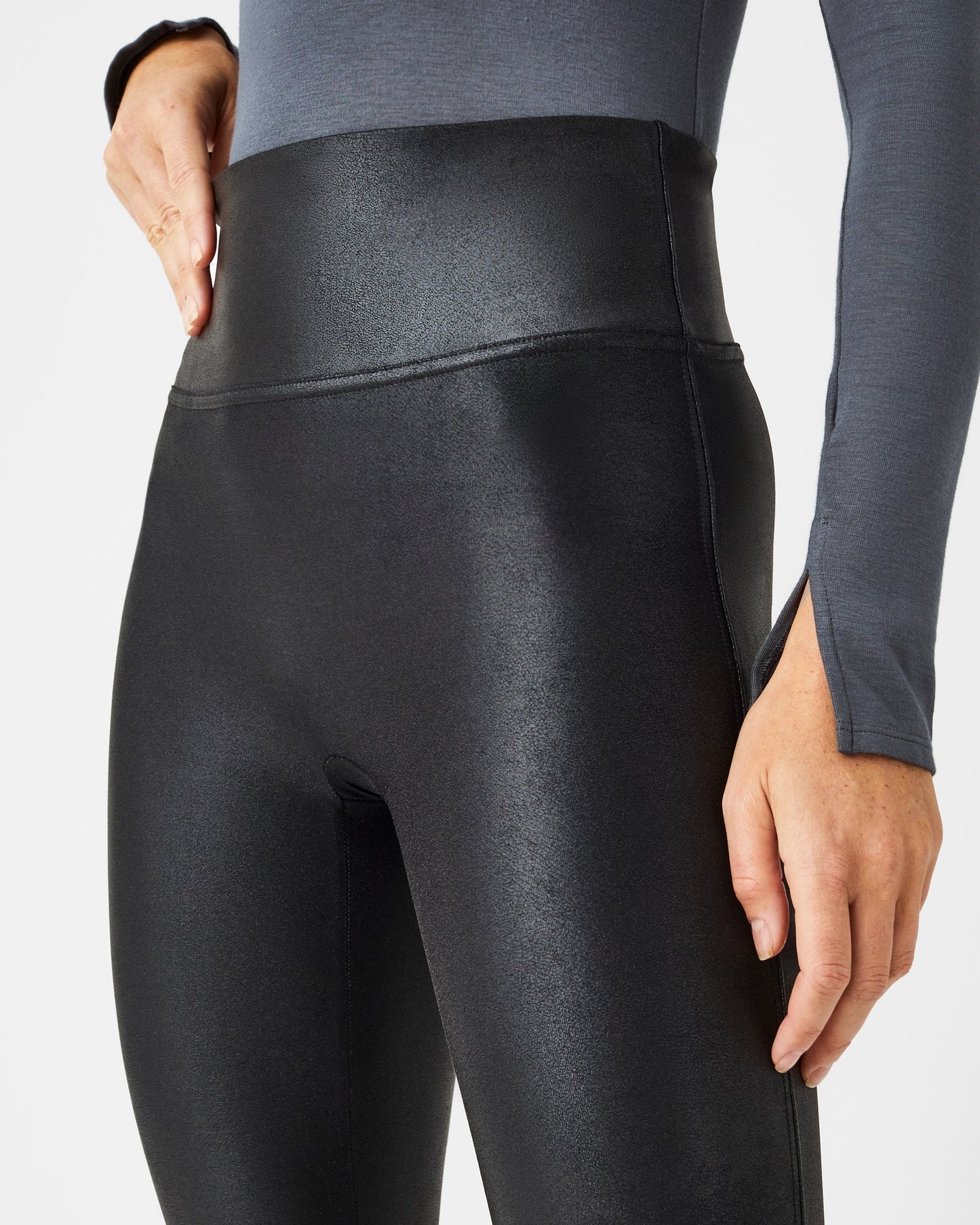 SPANX Faux Leather Leggings