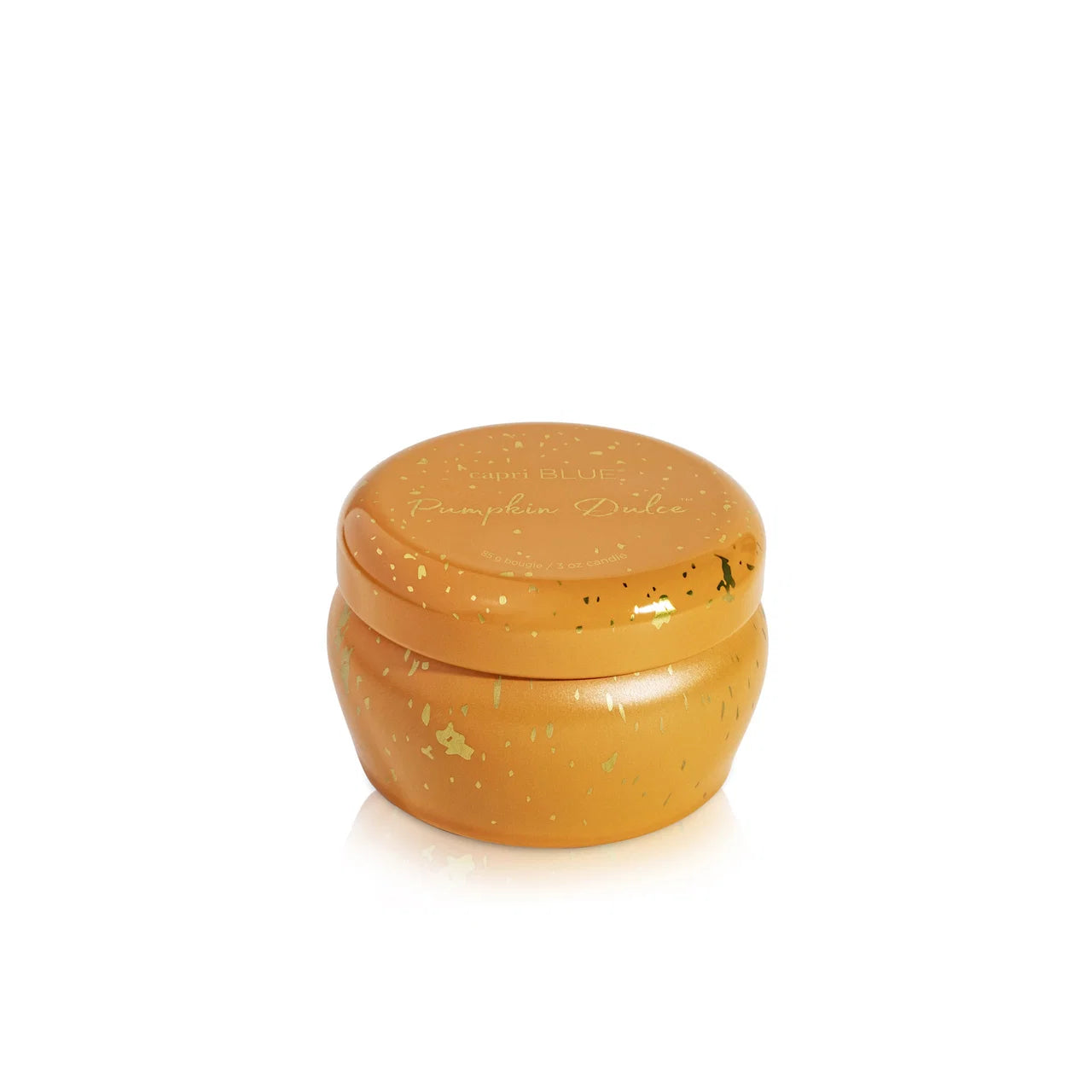 CAPRI BLUE Glimmer Mini Tin Candle - Pumpkin Dulce