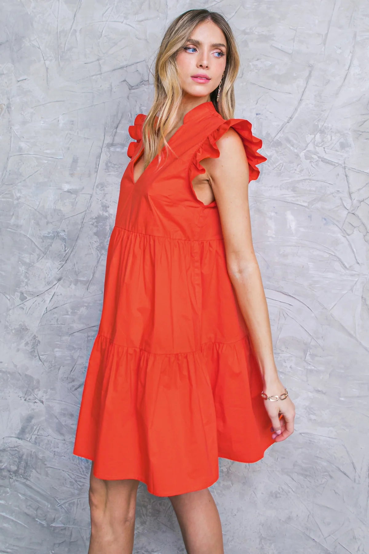 INTO THE NIGHT VESTIDO MINI DE POPELINA