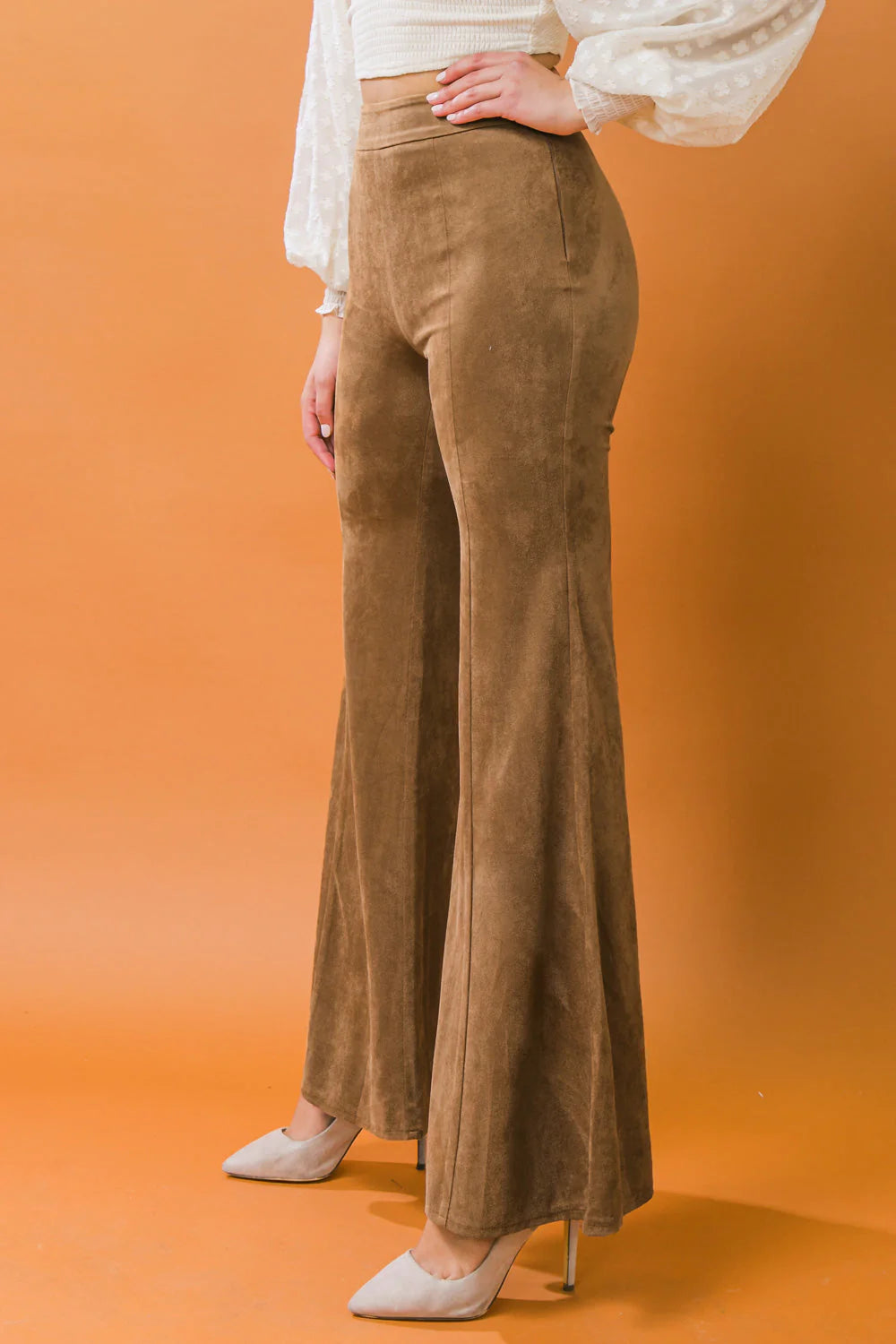 UNTIL I FOUND YOU SUEDE PANTS