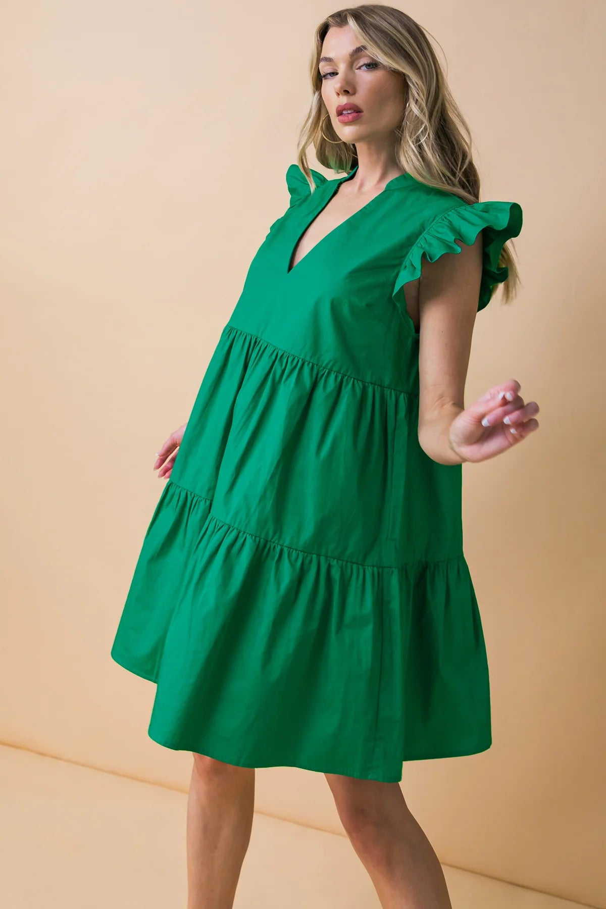 INTO THE NIGHT VESTIDO MINI DE POPELINA