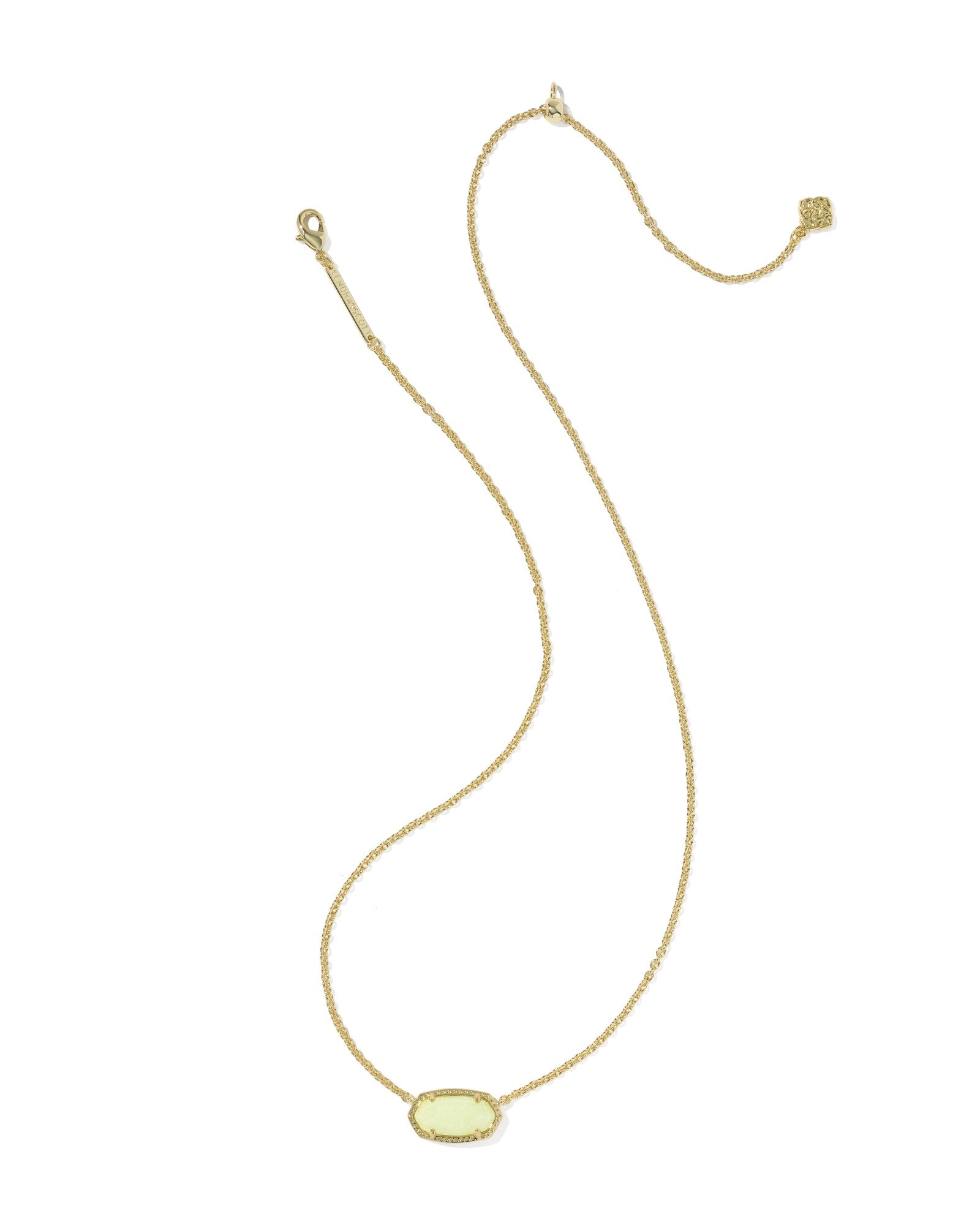  Gold Short Pendant Necklace with glow ion the dark pendant including clasps 