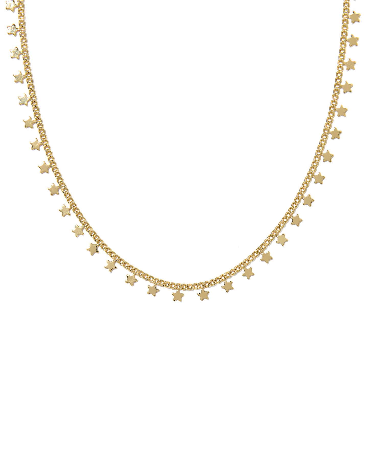 Kendra Scott gold star strand necklace 