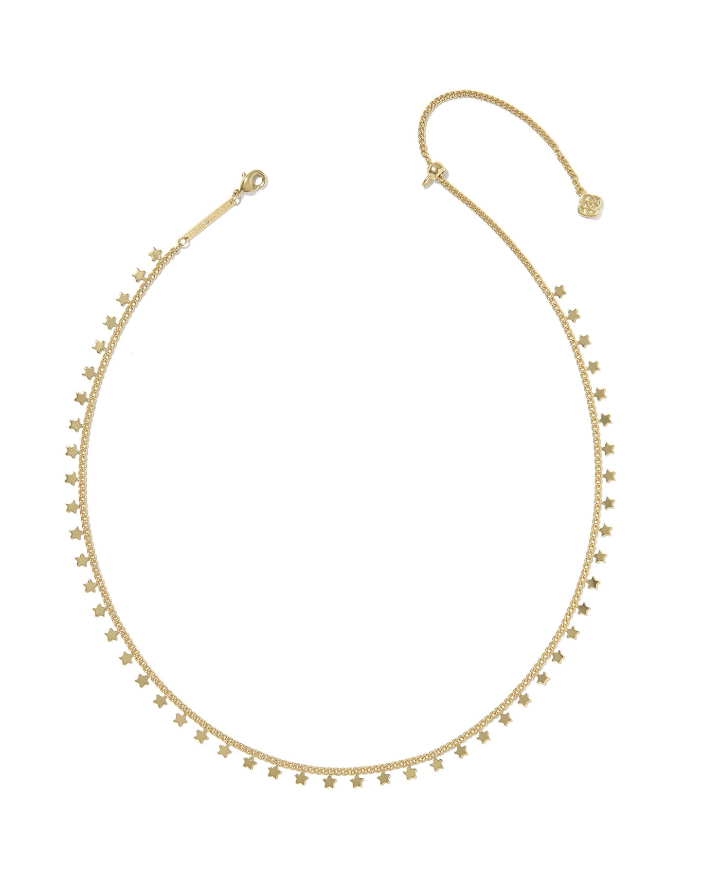 Kendra Scott gold star strand necklace 